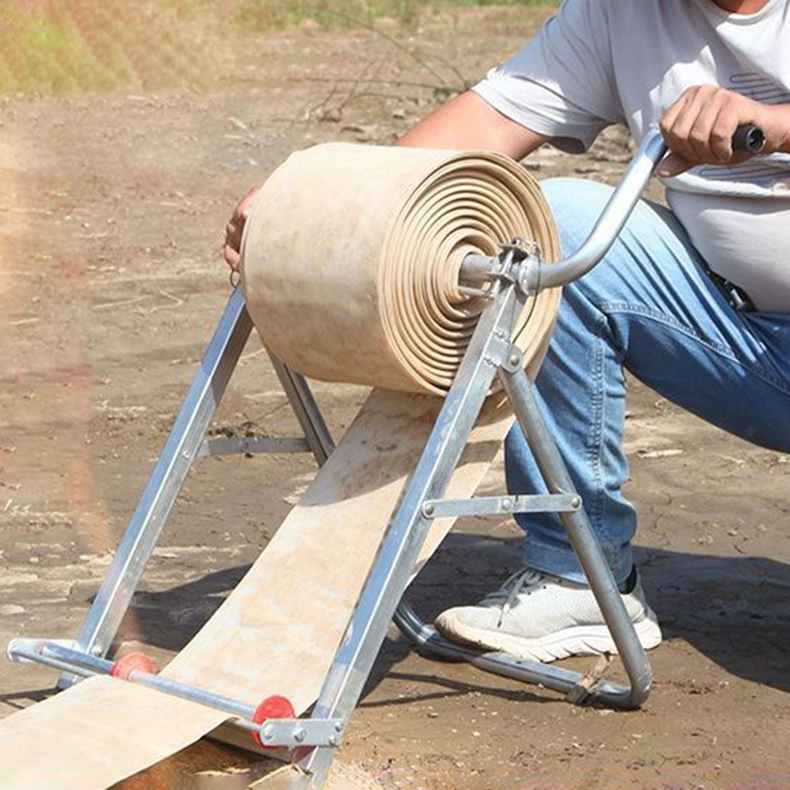 Flat Water Hose Reel Winding Tool Fire Hose Holder gallery
