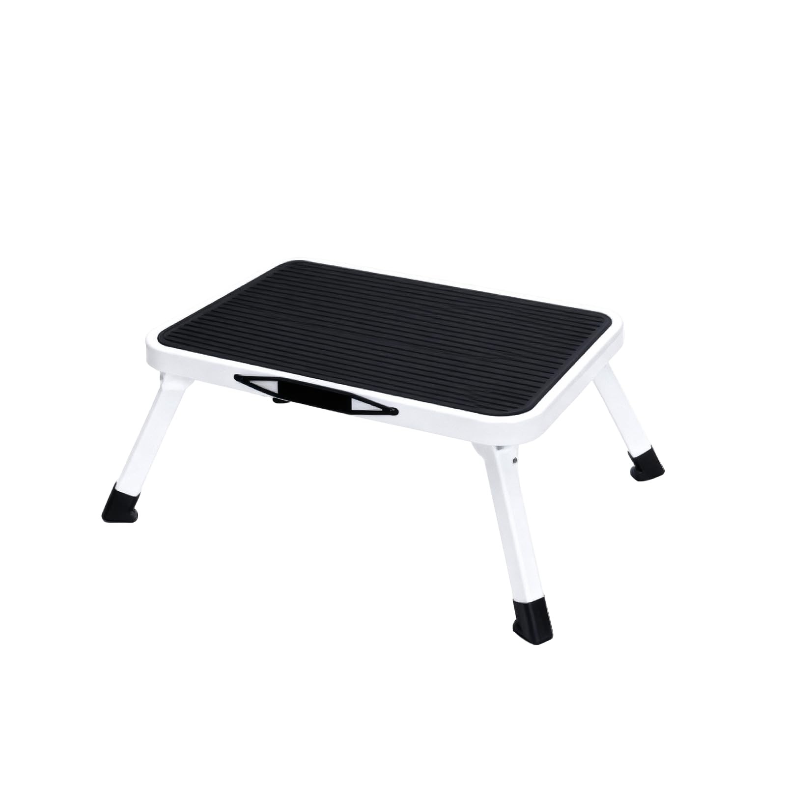 Foldable Step Stool, Heavy-Duty Metal Step Stool with 330 lbs Capacity, Non-S... gallery