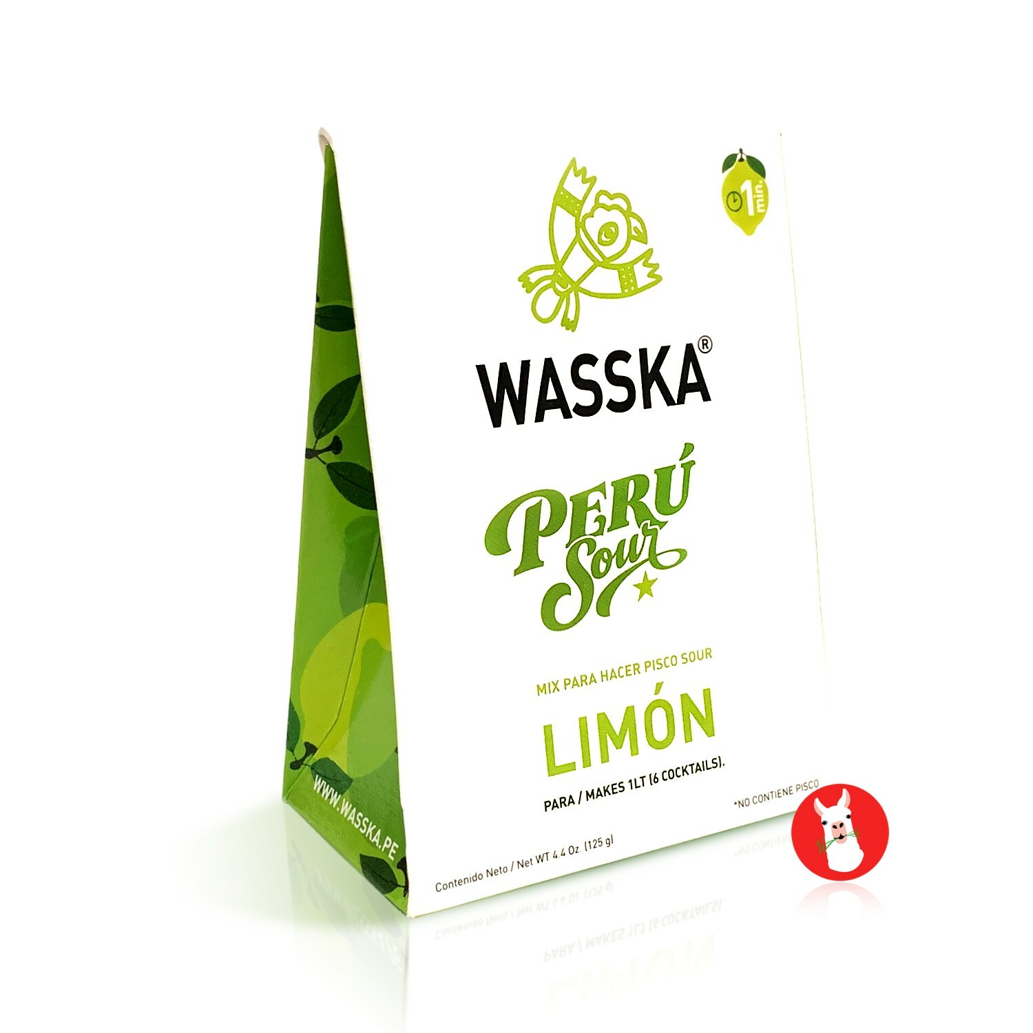 Wasska Peruvian Pisco Sour Mix Limon - Lemon 4.4oz - (3-Pack) gallery