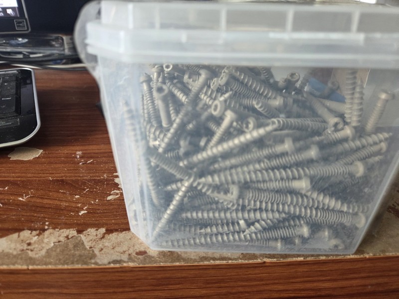 Grip Rite Plua Compoaite Deck SCREW 3"X 9. 5LB gallery