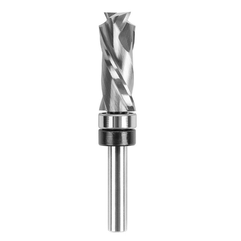 For Particleboard And Solid Wood Projects Spiral Flush Trim Router Bit gallery
