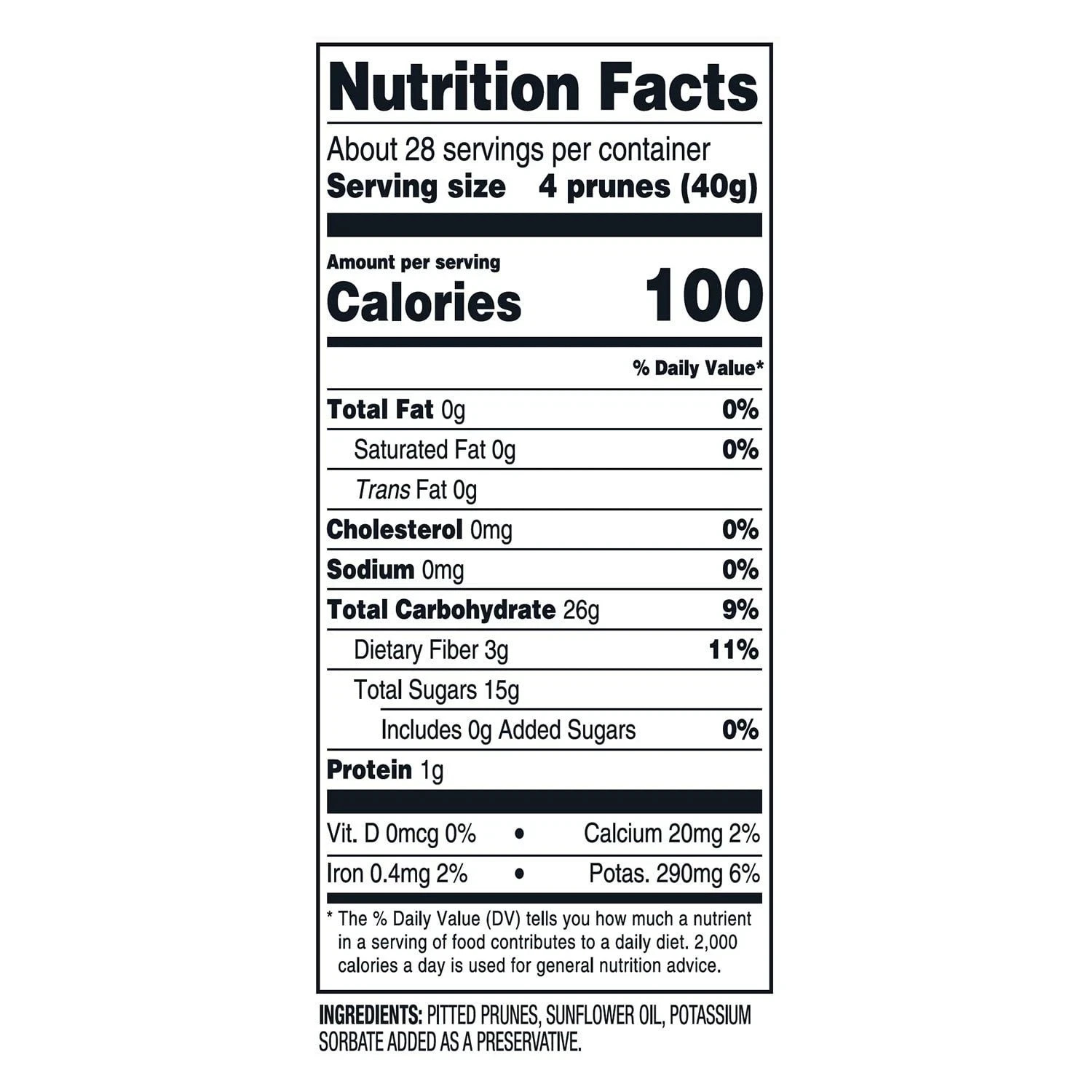 2 PACK - Member's Mark Dried Pitted Prunes, 40 oz (Total 80 oz) FREE SHIPPING gallery