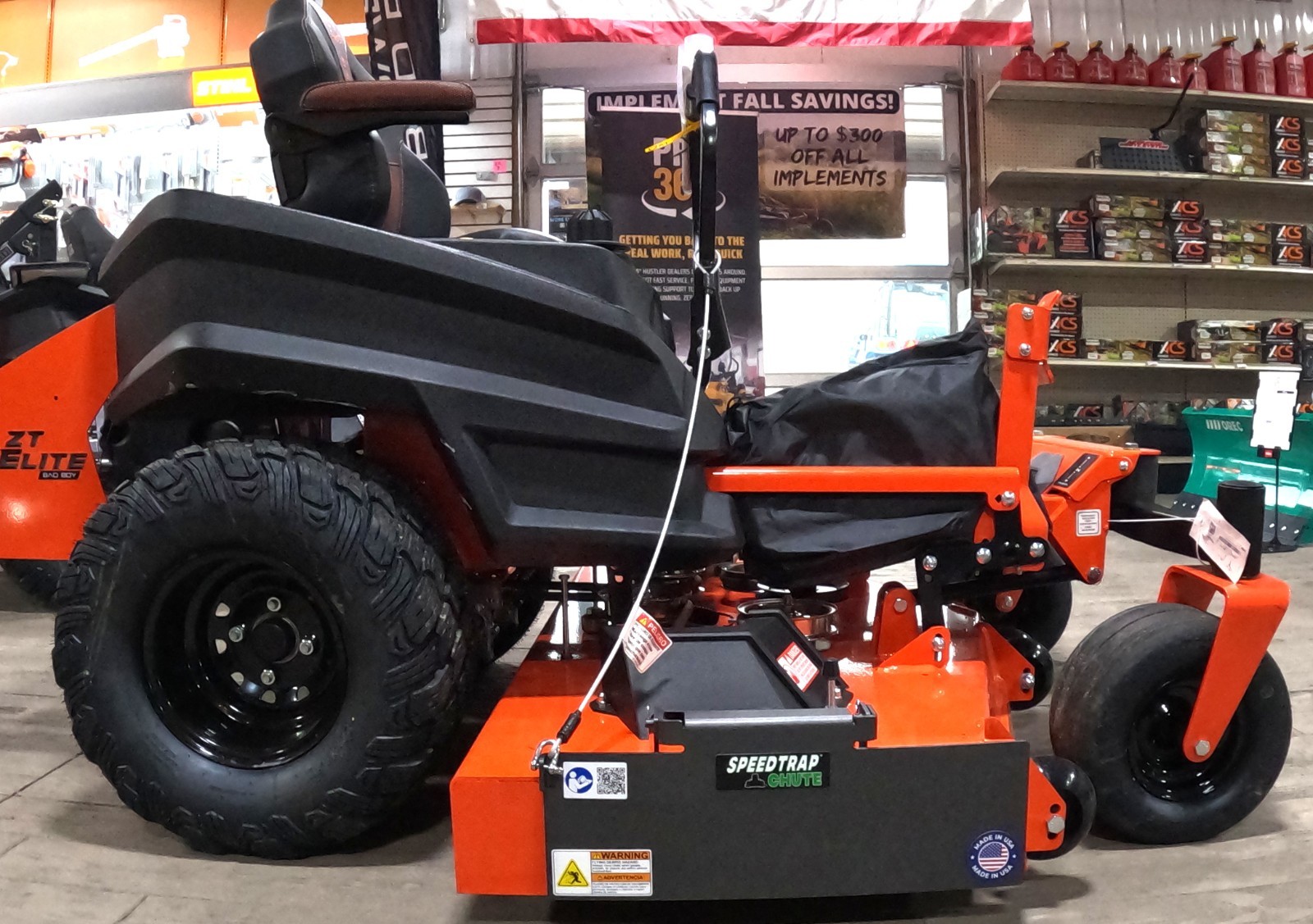 Speedtrap® Chute Blocker Badboy Maverick 48,54,60 2 min Install gallery
