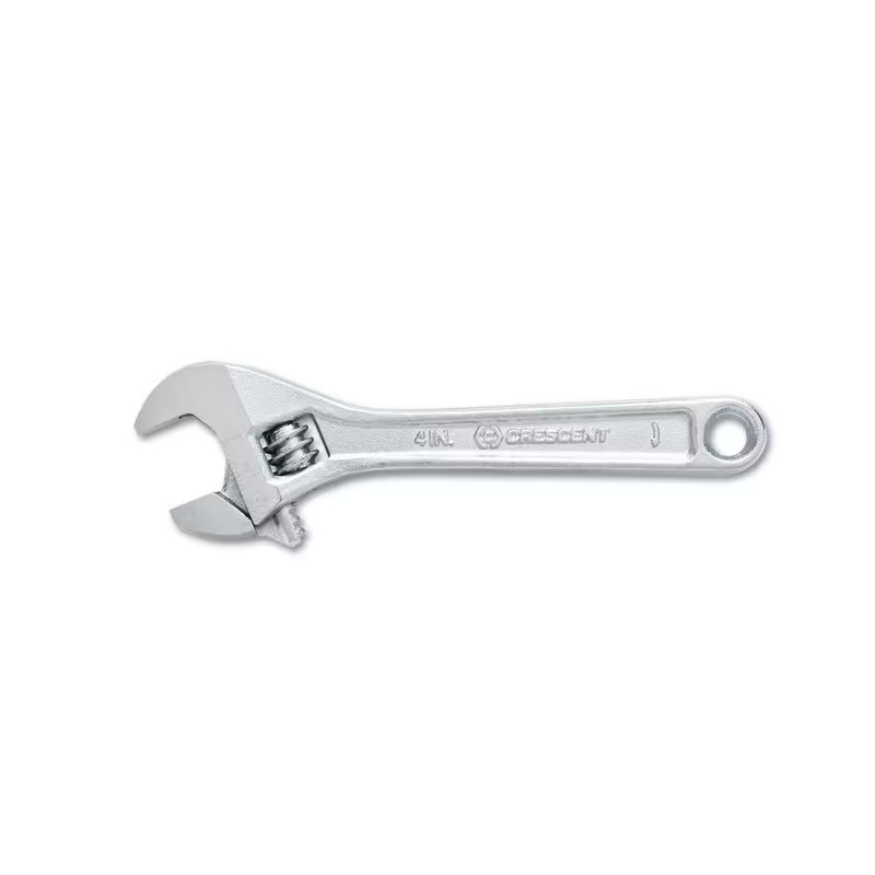 4 In. Chrome Adjustable Wrench gallery