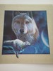 White Wolves 3D Lenticular Picture 15.5" x 15.5" (Inset 11.5" X 11.5") New gallery