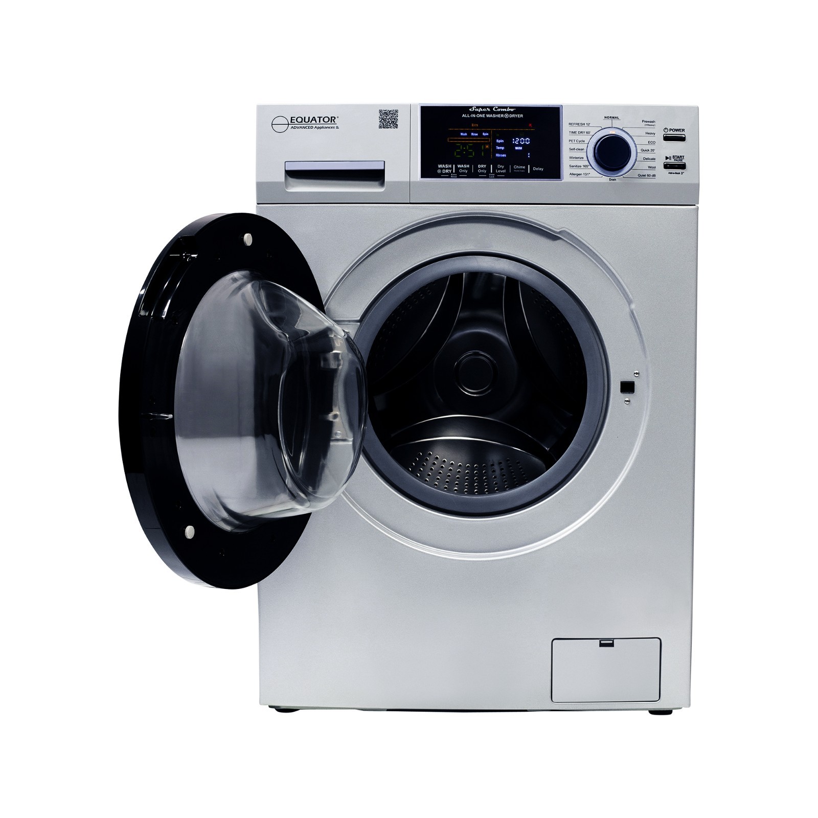 Equator All-in-One Washer Dryer VENTED-DRY FASTER than Condense 15lb 110V gallery
