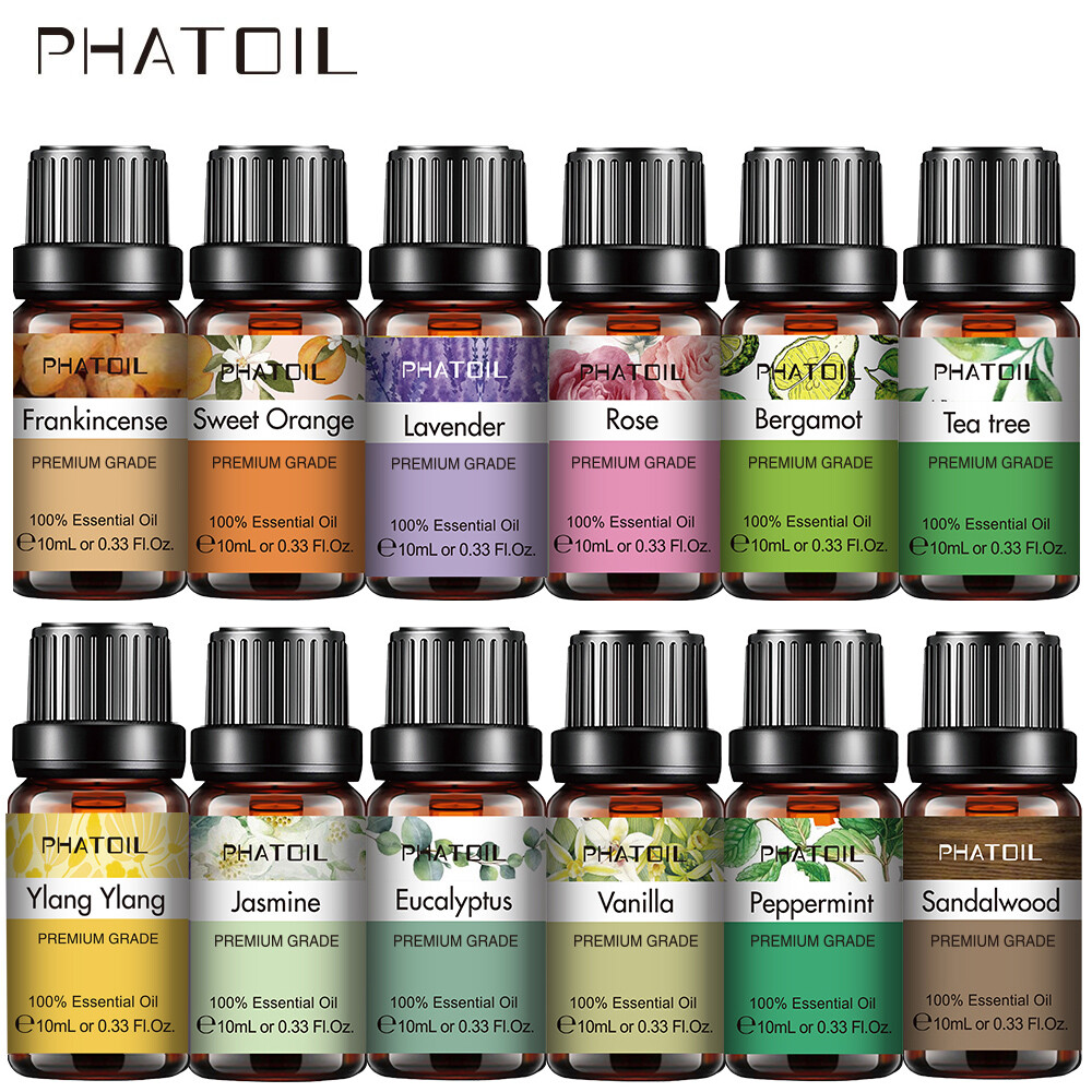10 mL Essential Oils - Therapeutic Grade -Pure Natural-Aromatherapy Diffuser Oil gallery