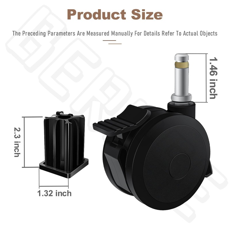 70360 Locking Caster with Insert for Weber Spirit Series 20092012, Genesis Se... gallery