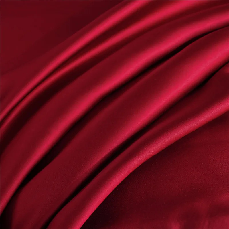 Natural Mulberry Silk Pillowcase Solid Color Envelope Pillow Case Bedding Sleepi gallery