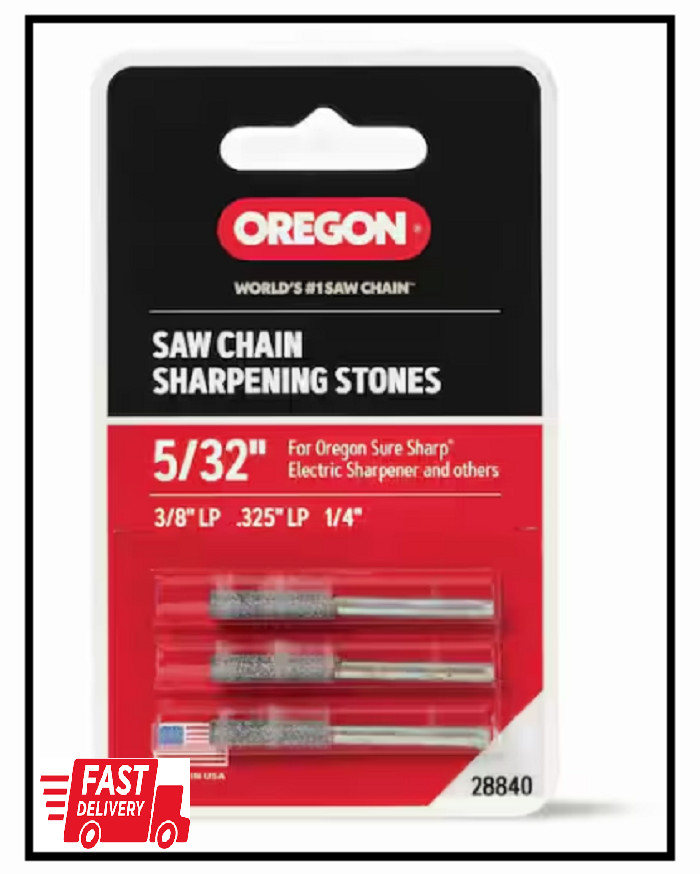 5/32 in. Sharpening Stones Chain 3 Pack Handled Grinder 3/8 LP 1/4 in. Chainsaw gallery