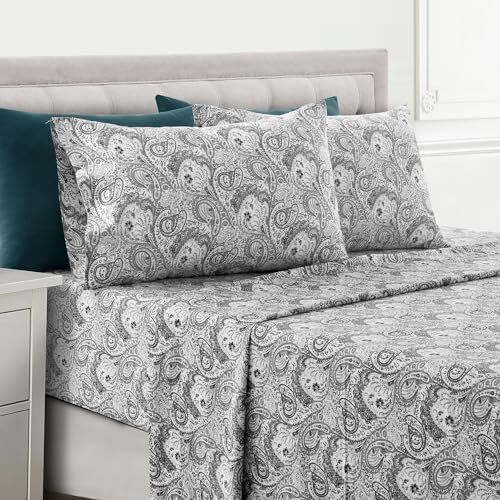 LDC Queen Sheet Set 6-Pc Cooling Bed Set Breathable Hotel Sheets Microfiber S... gallery