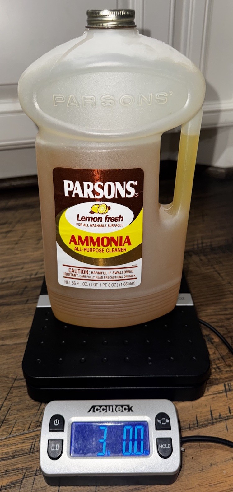 VTG DeadStock PARSONS’ Lemon Fresh Ammonia All Purpose Cleaner 56 FL Oz gallery