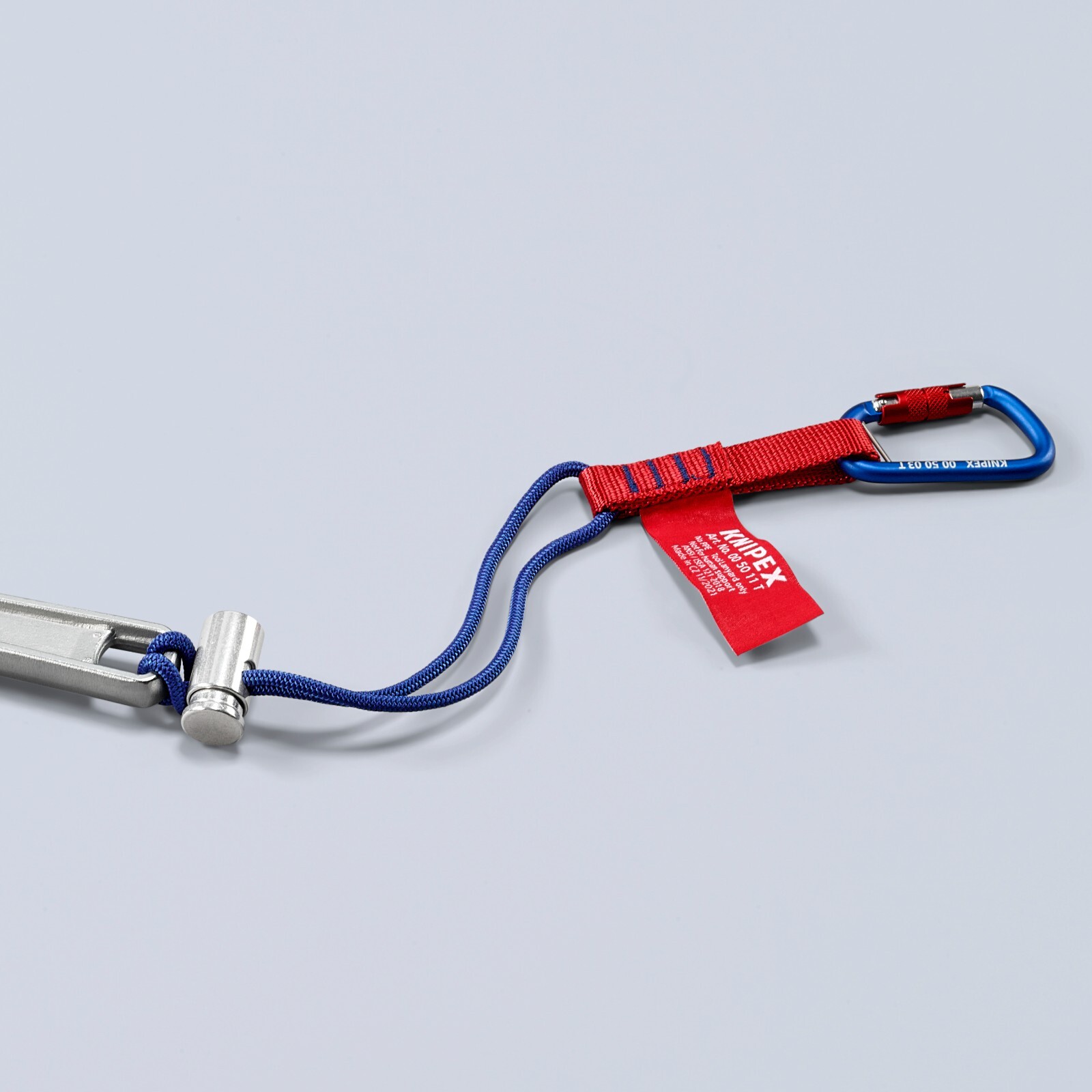 Knipex Tool Tethering Adaptor Straps With Carabiner 13 lbs. 00 50 13 T BKA gallery