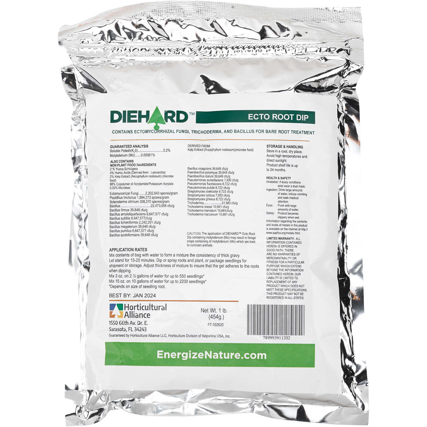 Diehard Ecto Root Dip, 1 lb. package gallery