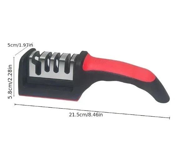 Knife Sharpener Professional Ceramic Tungsten Kitchen Sharpening System 4 Stage gallery