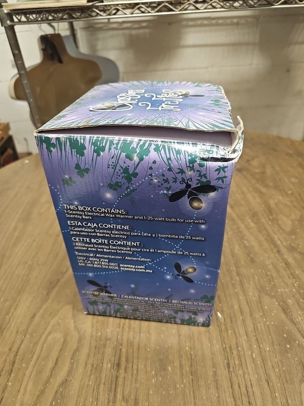 Scentsy 2014 Chasing FireFlies Full Size Wax Warmer Mason Jar gallery