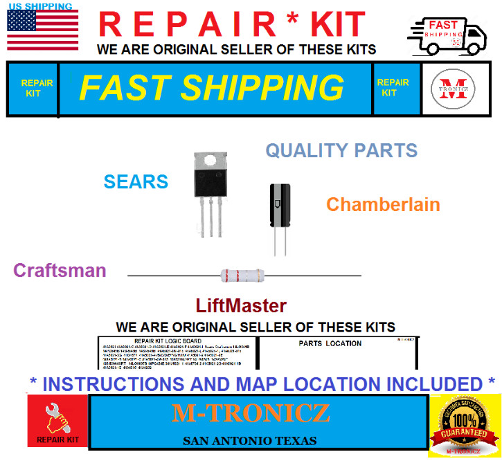 REPAIR KIT LOGIC BOARD FOR LiftMaster Craftsman 041A5021-1 gallery