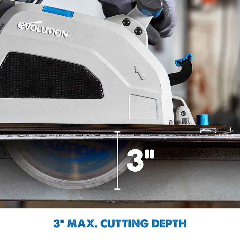 Evolution S210CCS: Metal Cutting Circular Saw with 8-1/4 In. Mild Steel Cutting gallery