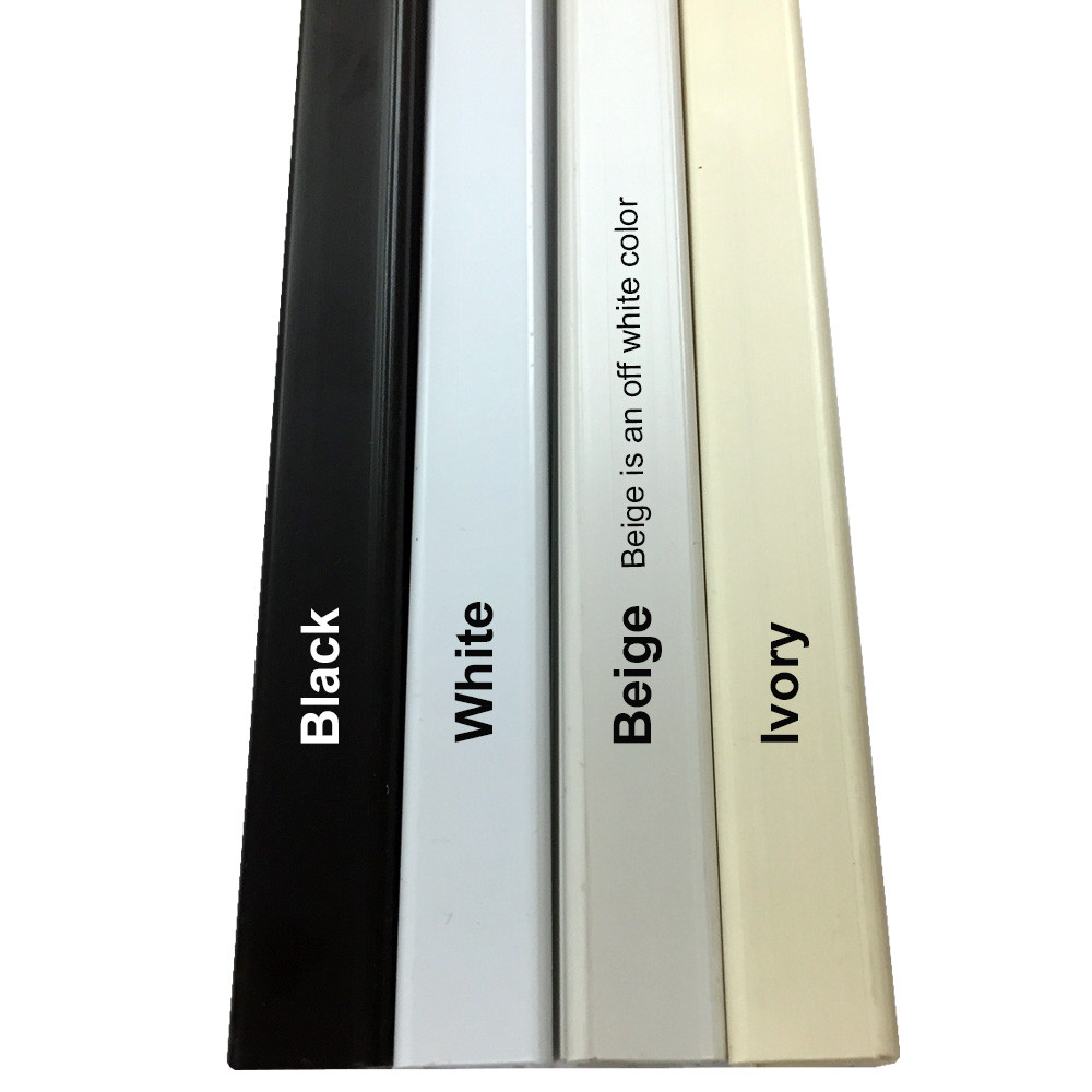 PVC Lachting Raceway Kit Cable Wire Cord Management - Black, Beige, White gallery