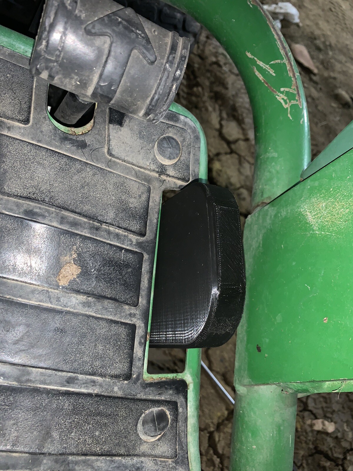 NEW" The Original" slip over John Deere 425,445 and 455 reverse pedal extender gallery
