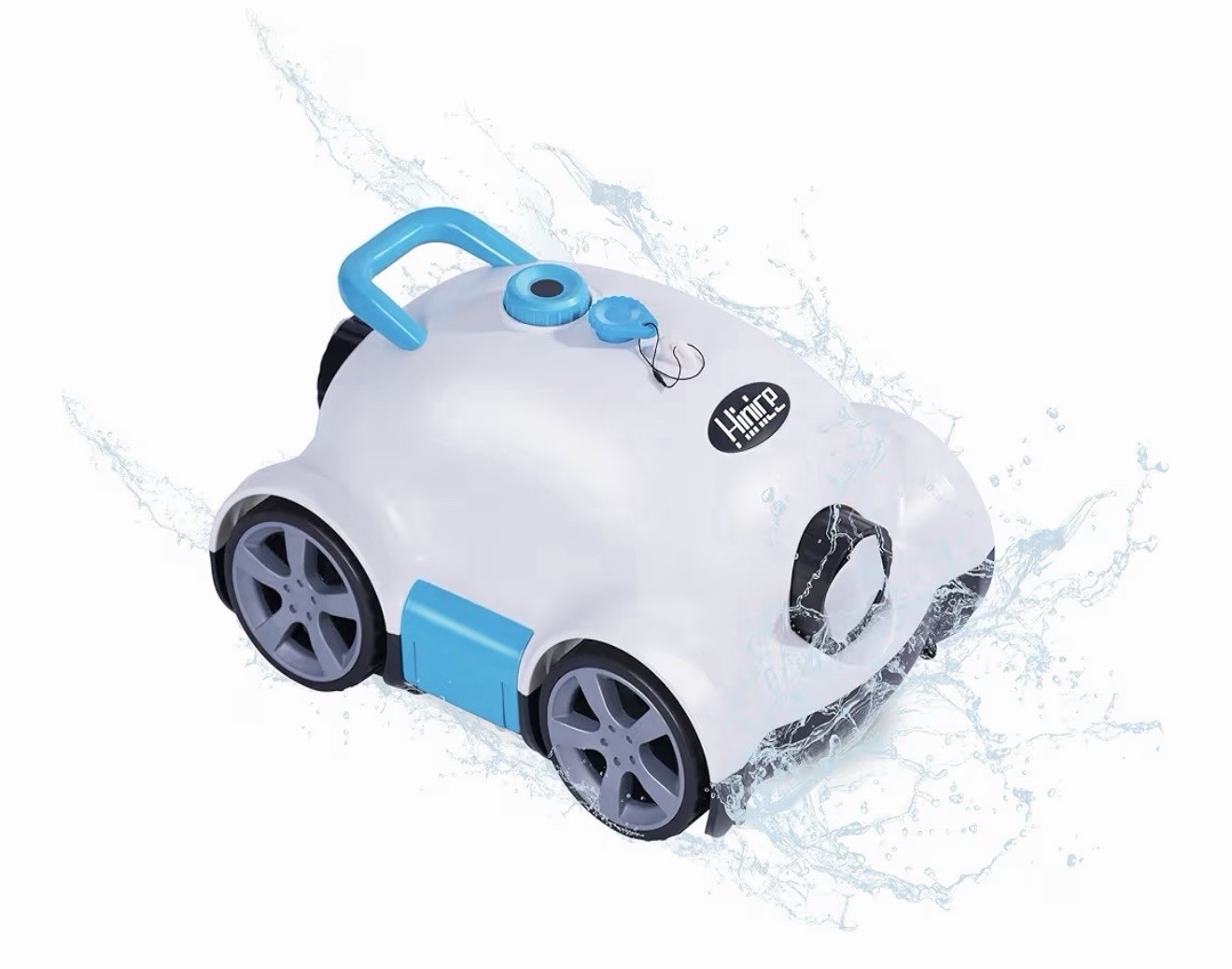 Hinice Cordless Robotic Pool Cleaner Automatic Vacuum 150 Min 2200 Sq Ft IPX8 gallery