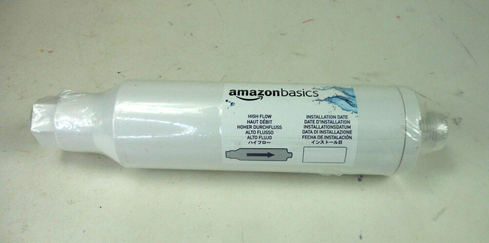 2 Amazon Basic High Flow RV Inline Water Filters Marine RV