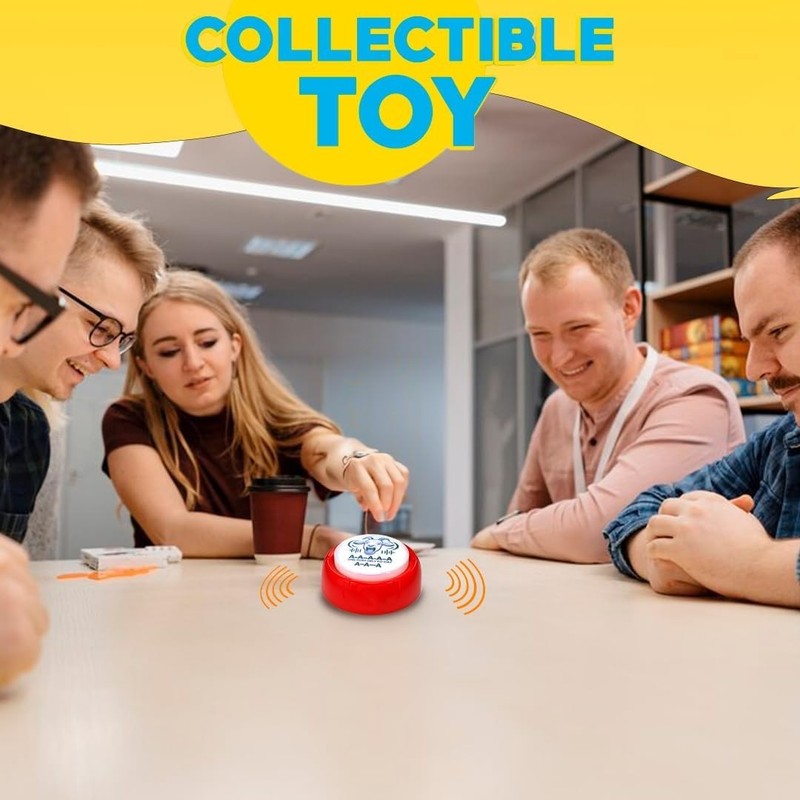Funny Prank Screaming Button, Hilarious Bright Gags & Practical Joke Toys for Al gallery