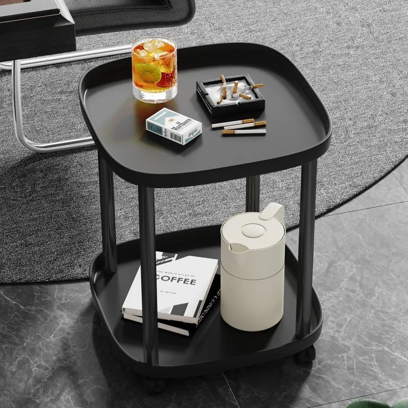 High quality Plastic Coffee Table with wheels Indoor/Outdoor - Dining Party Use gallery
