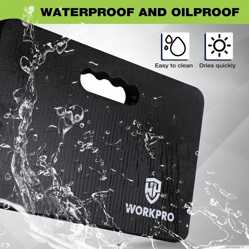 WORKPRO 2PC Extra Thick Kneeling Pad Soft Foam Cushioning Large Foam Kneeler Mat gallery