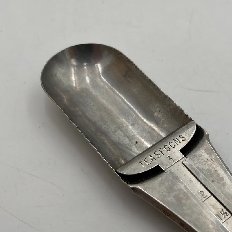 Vintage Bonny Adjustable Measuring Spoon 1 Tbsp 3 Tsp Stainless USA gallery