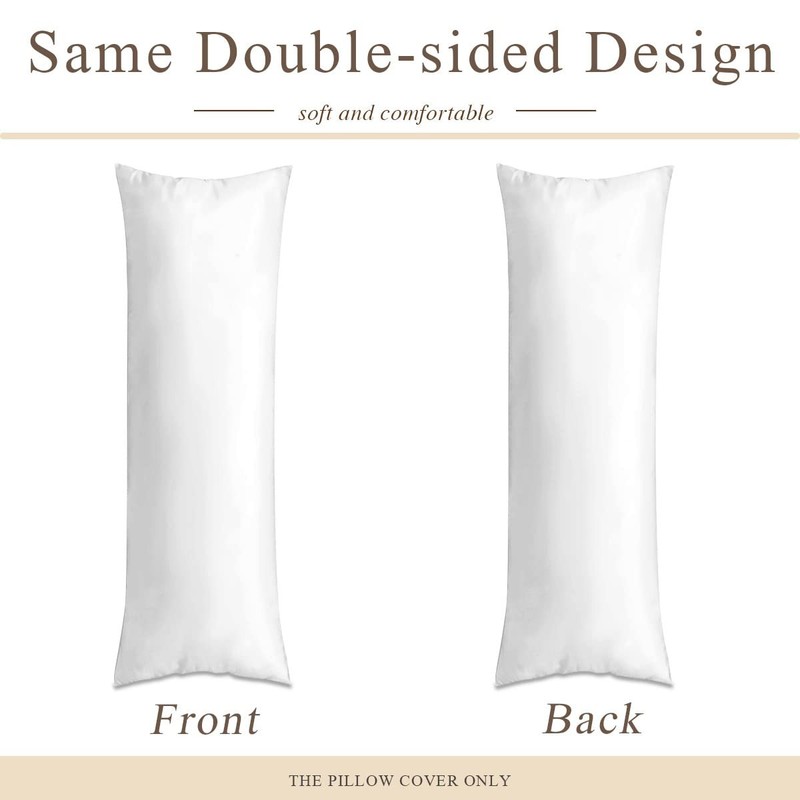 Personalized Body Pillow Case Custom Any Photos or 54" x 20" (Pack of 1) White1 gallery