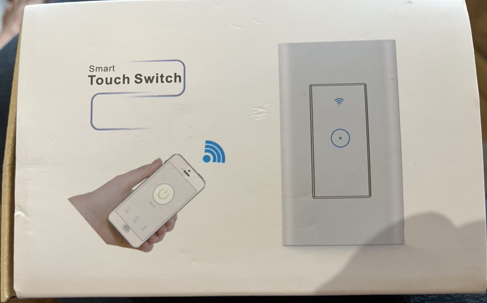 SMART LIFE Wi-Fi Touch Wall Smart Light Switch, White, 101-120V, 15A Alexa gallery