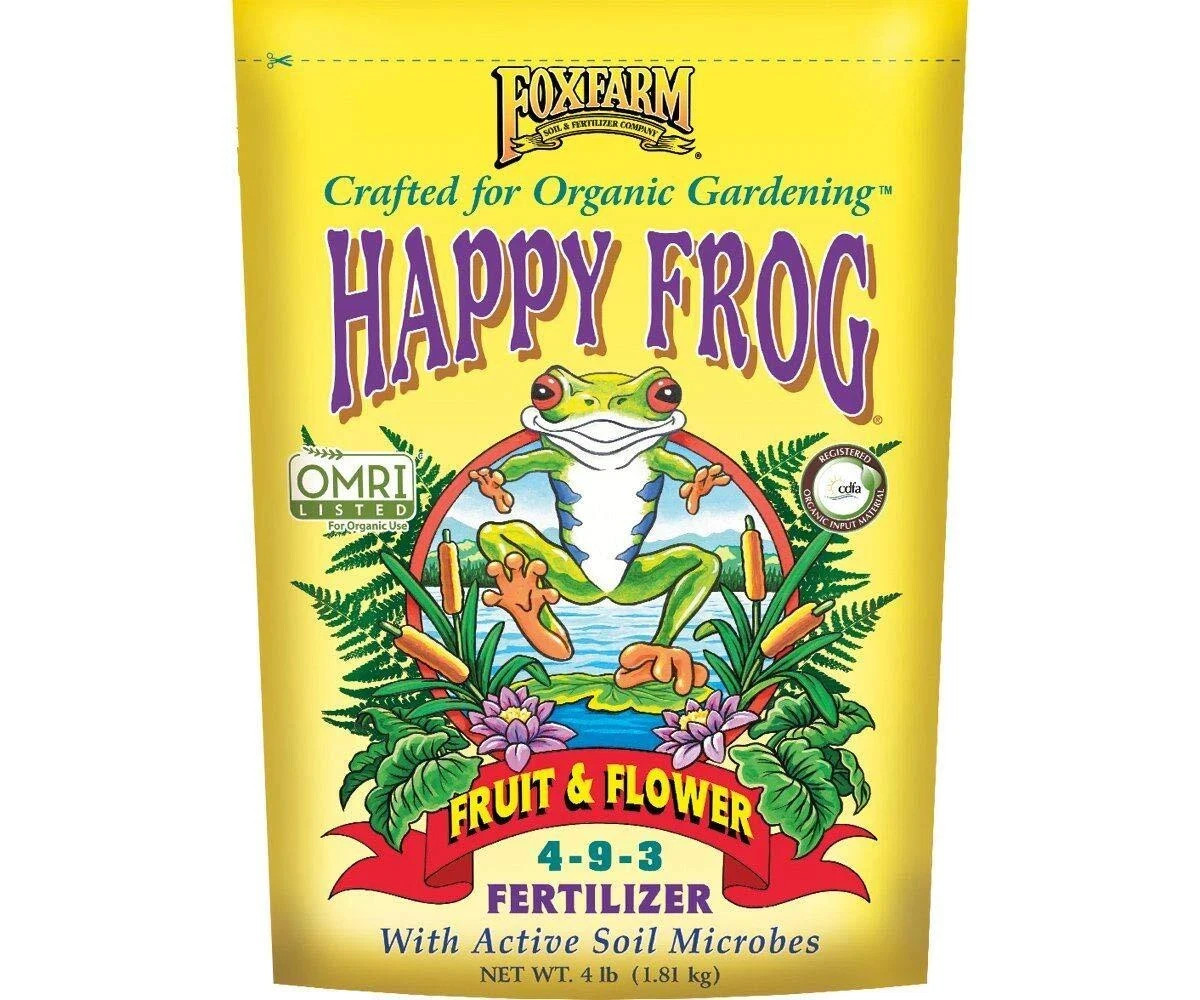 FoxFarm 4# Happy Frog Fruit & Flower Organic Fertilizer New for 2019 gallery