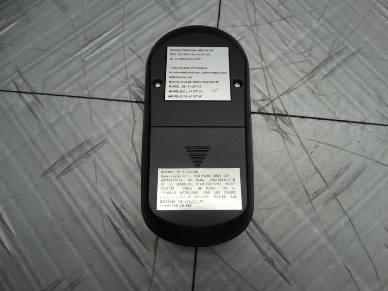 Remote Control for Home Decorators Merwry 52in Black 1001236066 / SW1422MBK gallery