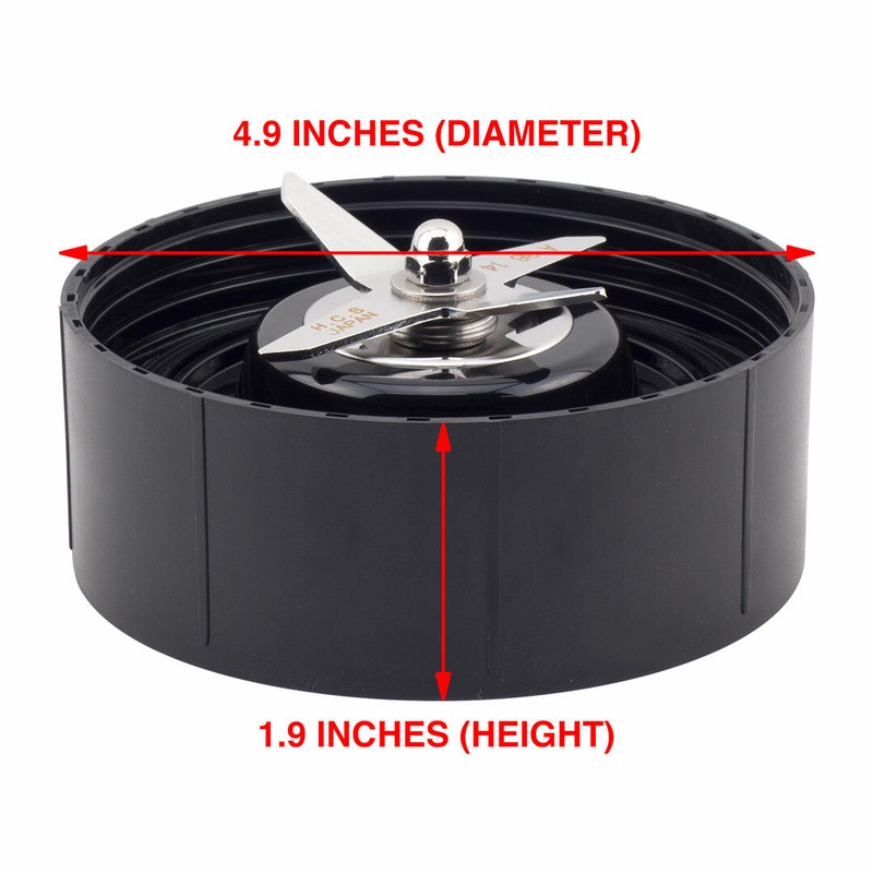 2 Pack Extractor Blade Replacement Parts for NutriBullet RX N17-1001 1700-Watt gallery