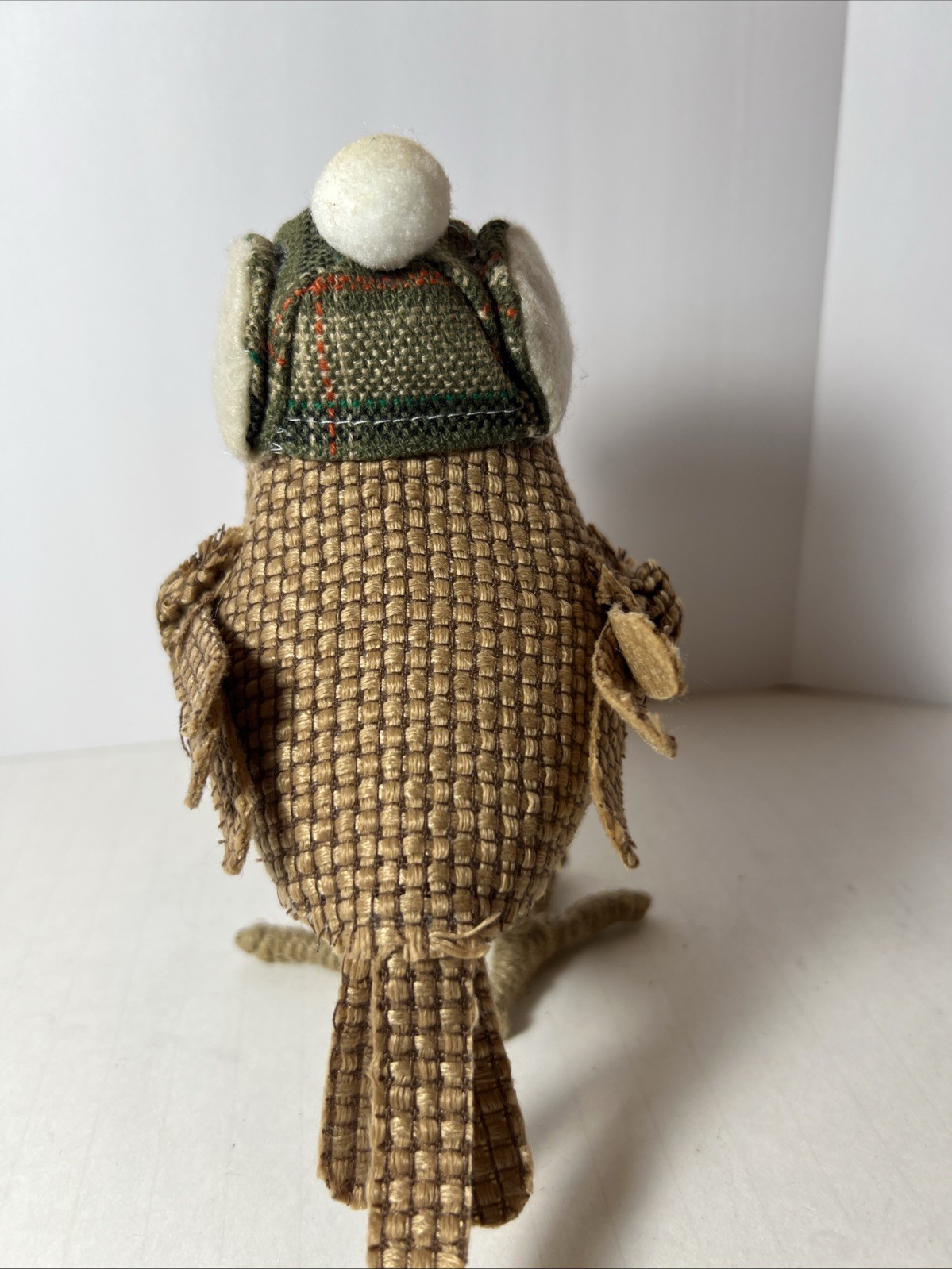 2016 Target Featherly Friends Spritz Birds Fall Tweed Hat Orange Bow Tie Retired gallery