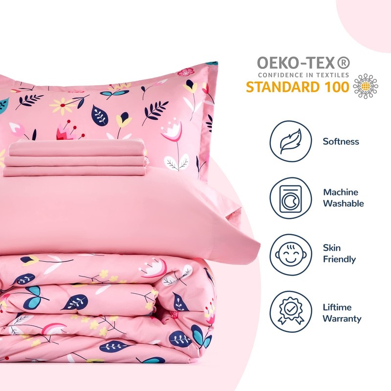 Sleep Zone Kids Bedding Comforter Set Full/Queen Size - Super Cute Soft Kids gallery