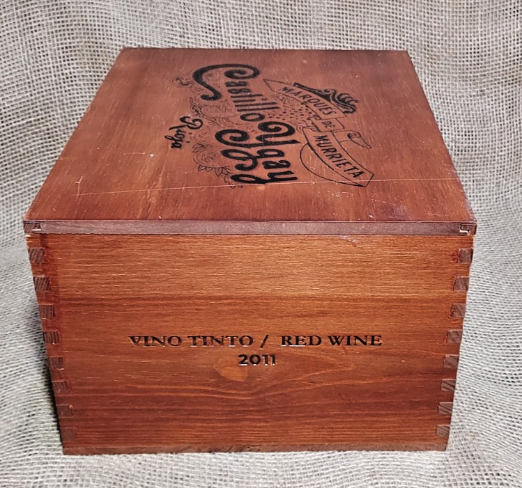 Wine Crate - Marques de Murrieta Rioja Castillo Ygay 2012 Spain Sliding Lid gallery