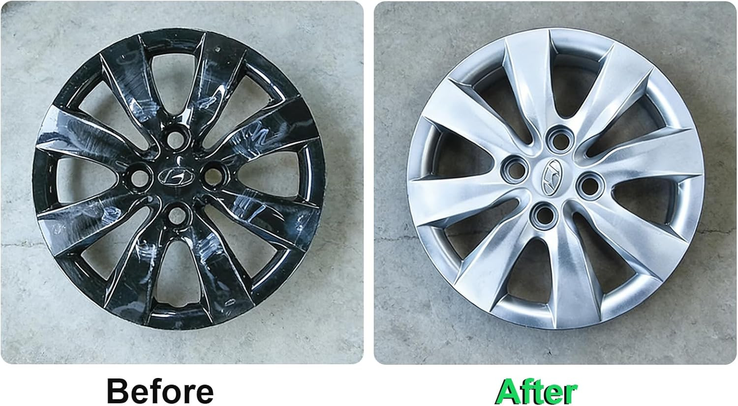 Aluminum Wheel Spray Paint, Semi-gloss Aerosol Car Rim Paint for Recolo gallery