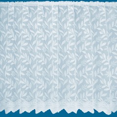 Autumn Trailing Leaf Pattern Net Curtains – Sold by the metre – Free Post