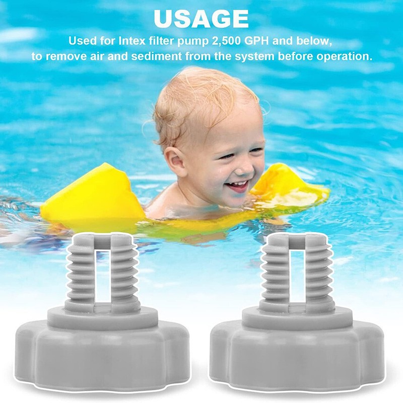 Pool Filter Pump Sealing Plug /Sealing Ring Accessories For Intex 25004/2500GPH gallery