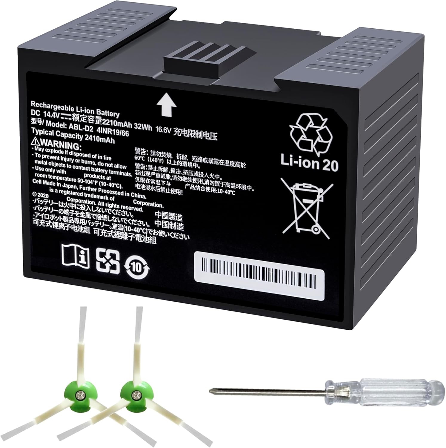 ABL D2 Battery for iRobot Roomba j7 i7 i4 i6 i8 Series j7 j7 j7550 i4 i4 i4150 gallery