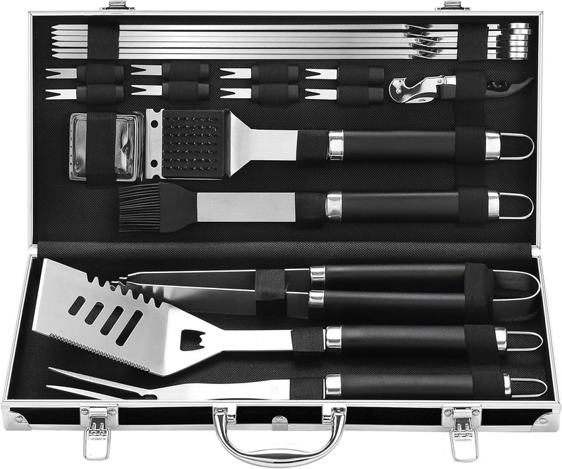BBQ Accessories Grill Tools Set - 22PCS Stainless Steel Barbecue Grill Access... gallery