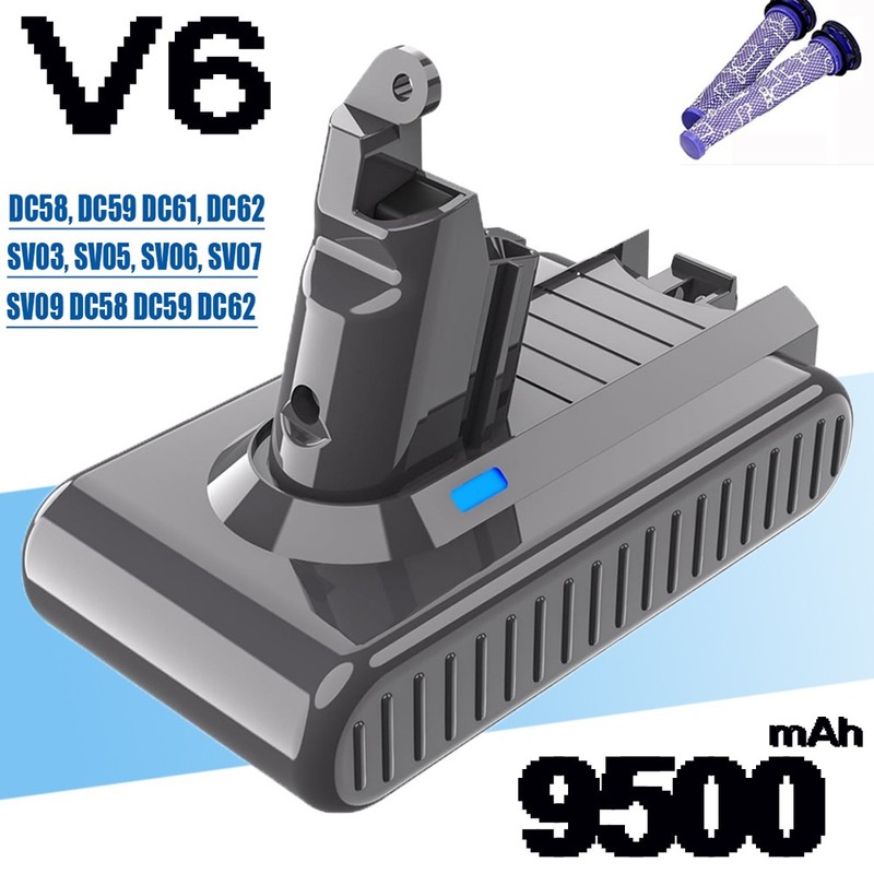 V6 Replacement Battery For Dyson V6 Handheld Vacuum Cleaner Animal Battery gallery
