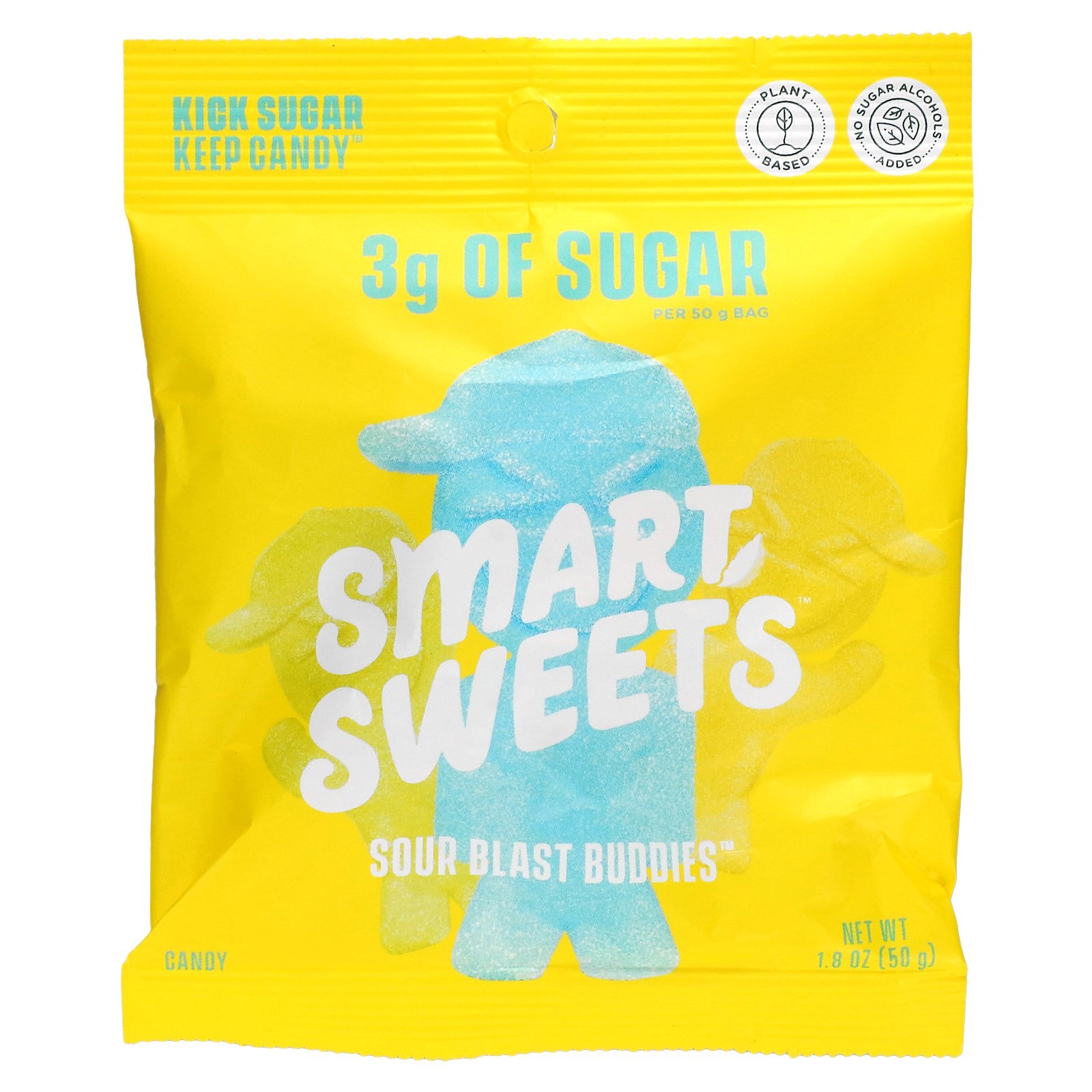 Sour Blast Buddies, Berry, Blue Raspberry, Lime, Lemon, Orange, 1.8 oz (50 g) gallery