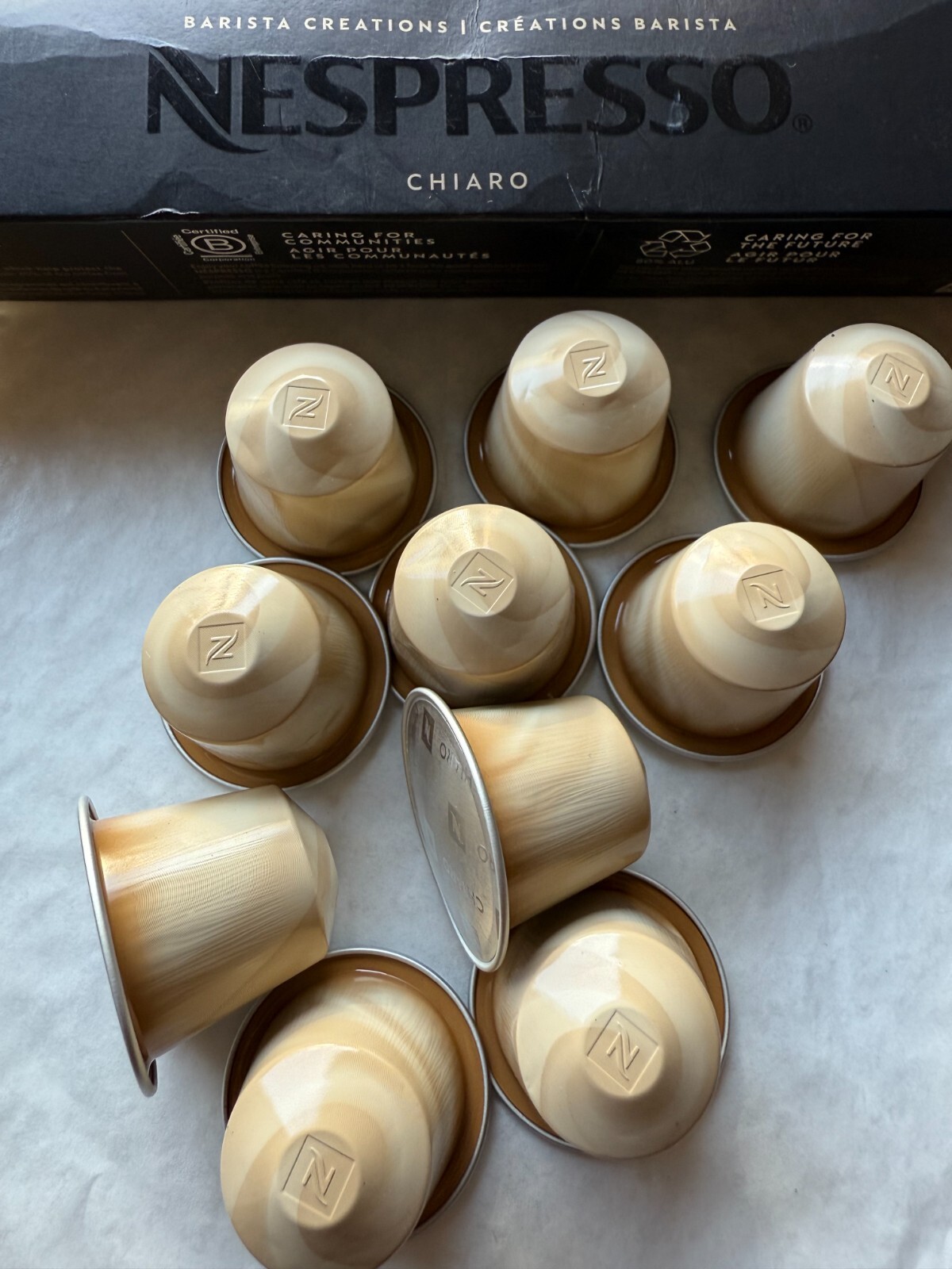 Nespresso Original Barista Creations Chiaro 40 loose Capsules gallery