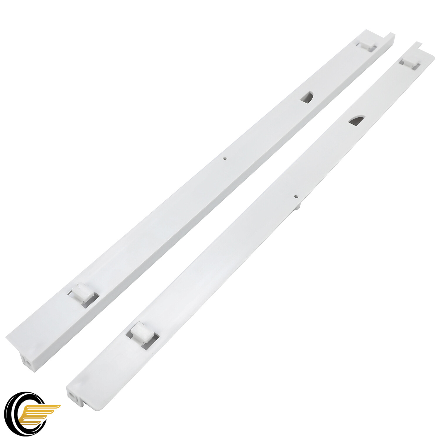 Left+Right Pan Hanger Slide Rail For Refrigerator Frigidaire 240530601 240530701 gallery