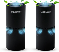 Labcharge Small Ionic Air Purifier for Home & Bedroom – Silent HEPA Filter – Cov
