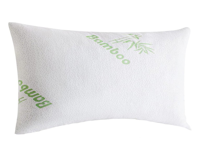 Queen Size Soft Plush Bamboo Memory Foam Support Pillow gallery