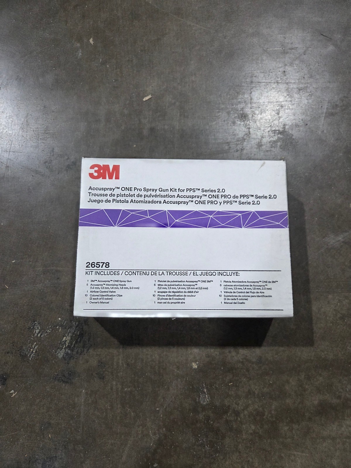 3M 26578 Accuspray ONE Pro Spray Gun Kit for PPS 2.0 gallery
